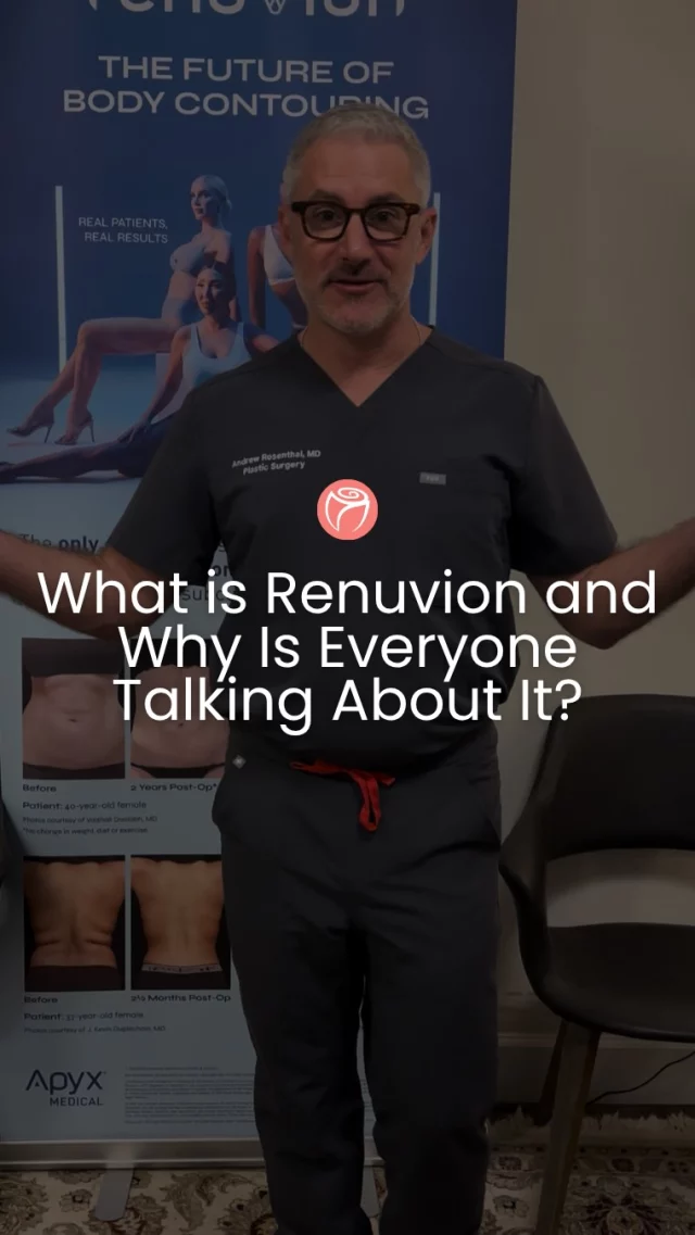 🎥✨ What’s the secret to smoother, tighter skin? Dr. Rosenthal has the answer, Renuvion.

In this video, Dr. Rosenthal breaks down why Renuvion is revolutionizing skin tightening and rejuvenation treatments, delivering dramatic, natural-looking results with minimal downtime.

💡 What is Renuvion? It’s an advanced cosmetic technology that combines helium plasma and radiofrequency energy to precisely tighten the skin and stimulate collagen production, from the inside out.

🔬 Why our patients love it: ✔️ Minimally invasive ✔️ Stimulates long-term collagen remodeling ✔️ Tightens and tones sagging skin ✔️ Results visible almost immediately — and keep improving over time ✔️ Great for neck, abdomen, arms, thighs & more!

✨ Whether you’re post-baby, post-weight loss, or just ready to refresh your look, Renuvion can help you feel confident in your skin again.

📅 Book your consultation with Dr. Rosenthal today and learn if you’re a candidate!

#RosenthalCosmeticAndPlasticSurgery 
#Renuvion #SkinTightening #RosenthalResults #AntiAging #NaturalResults #RenuvionByRosenthal #PalmBeachMedSpa #MinimalDowntime #SurgicalPrecision #CollagenBooster #GlowUpWithRosenthal