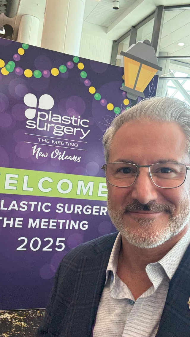 Reporting from New Orleans! ⚜️ Dr. Rosenthal is back in the city where it all began, he attended medical school at Tulane, for this year’s Plastic Surgery The Meeting. Always special returning! 
#PlasticSurgeryTheMeeting #ASPS2025 #DrRosenthal #RosenthalCosmeticSurgery #PlasticSurgeryConference #BoardCertifiedPlasticSurgeon #NewOrleans #NOLA #TulaneAlumni #CosmeticSurgery #PlasticSurgeonLife #AestheticSurgery #PlasticSurgeryCommunity #MedicalConference #SurgeonsOfInstagram #ASPS