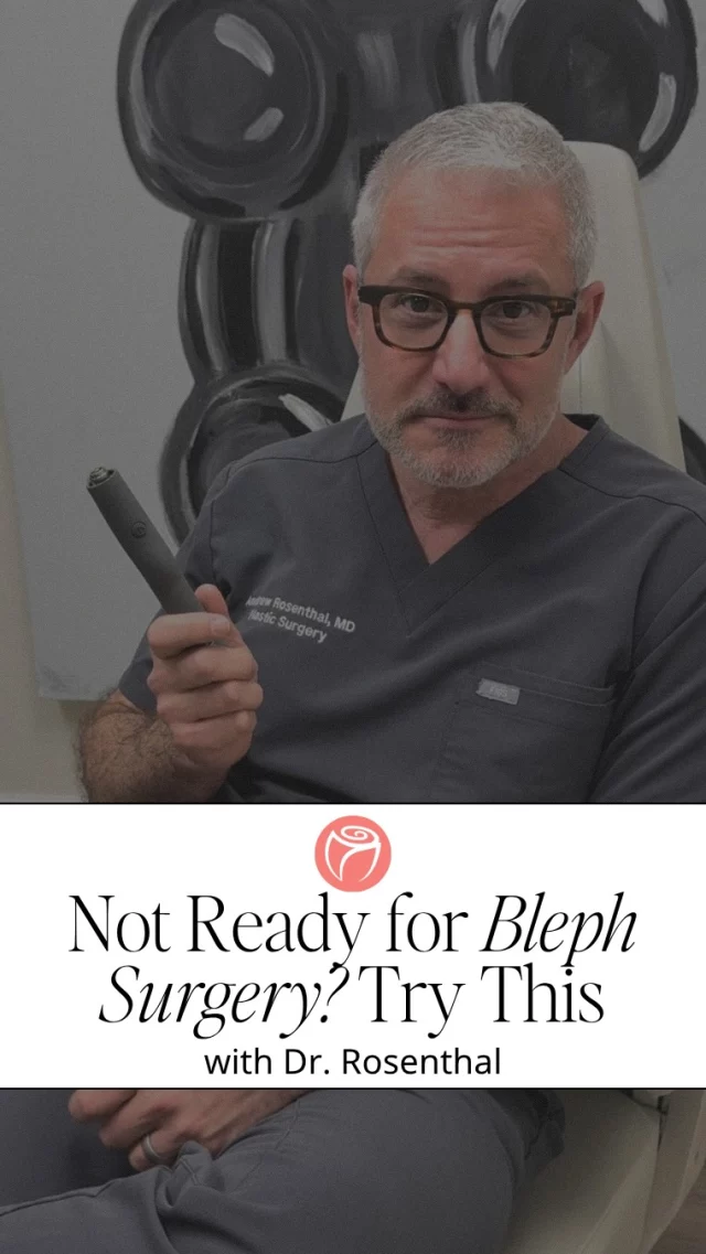 One of Dr. Rosenthal’s top “treatments I wish more patients tried” is the Plasma Pen.

It tightens the upper and lower eyelids, improves crepey texture, and can be a strong alternative to bleph surgery. You don’t always need surgery to refresh your eyes. Sometimes the right non-surgical treatment makes all the difference.

Save this if you’ve been researching Plasma Pen or bleph options, or click on the link in our bio to schedule a consultation. 

#RosenthalCosmeticAndPlasticSurgery #PlasmaPen #Bleph #BlephSurgery #Blepharoplasty #PlasmaPenResults #NonSurgicalEyeLift #EyelidRejuvenation #UnderEyeRejuvenation #AntiAgingEyes #SkinTightening