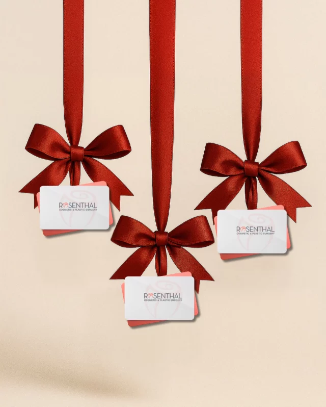 A Rosenthal gift card is always the right size and right on time for Christmas. And through December 24th, you’ll receive bonus credit toward any service or procedure for yourself:
🎁 $150 gift certificate → $25 credit
🎁 $200 gift certificate → $50 credit
🎁 $250 gift certificate → $75 credit

Click the link in our bio to book an appointment or get in touch to purchase a gift card today.

#RosenthalCosmeticAndPlasticSurgery #GiftCardSpecial #ChristmasGifting GiveTheGiftOfGlow HolidayGlow BoyntonBeachFL Medspa Aesthetics DecemberSpecials