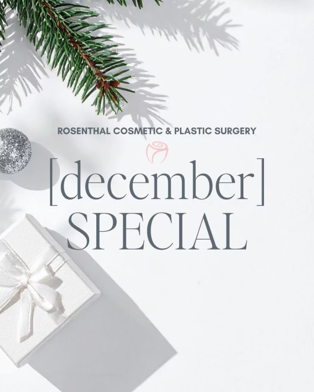 December just got a little brighter ✨

Give the gift of glow (and treat yourself, too). Through December 24th, when you purchase a gift certificate, you’ll receive bonus credit toward any service or procedure for yourself:

💝 $150 gift certificate → $25 credit
💝 $200 gift certificate → $50 credit
💝 $250 gift certificate → $75 credit

Ready to book or grab a gift card? Click the link in our bio to book an appointment or get in touch to purchase a gift card today.

#RosenthalCosmeticAndPlasticSurgery #BoyntonBeach #FloridaMedspa GiftOfGlow HolidayGlow MedspaSpecials SelfCareSeason GiftCardSpecial AestheticMedicine SkinGoals GlowUpSeason