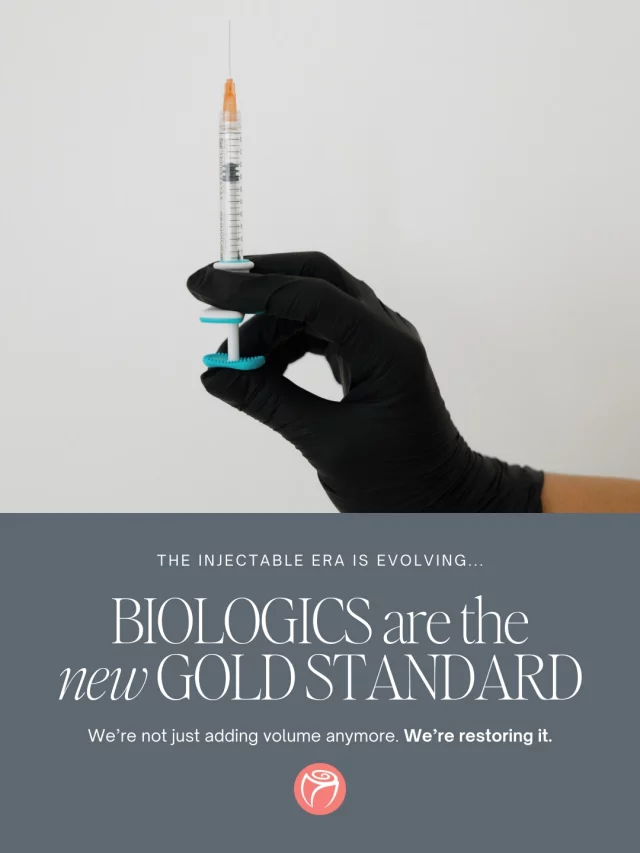 Biologics are changing the way we approach aesthetics.
The future isn’t just about adding volume. It’s about restoring, regenerating, and improving the health of your skin from within.

Treatments like PRP + PRF, exosomes, stem cell–derived serums, collagen stimulators such as Sculptra and Radiesse, and regenerative fat matrix injectables like Renuva work with your body’s natural biology to stimulate collagen, accelerate healing, and improve skin quality over time.

The result? Healthier tissue, smoother recovery, and results that continue to improve long after treatment.

This is where aesthetics is headed, and we’re excited to bring the latest regenerative treatments to our patients.

Schedule a consultation to learn which biologic treatments may be right for you.

#RosenthalCosmeticAndPlasticSurgery #Biologics #RegenerativeAesthetics #CollagenStimulation #SkinRejuvenation